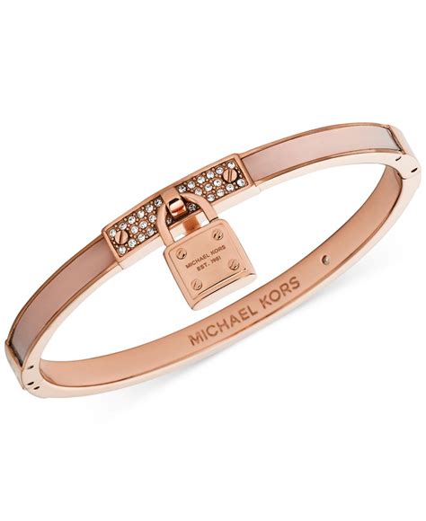 michael kors rose gold bracelet macy& 39|Michael Kors bracelet sale.